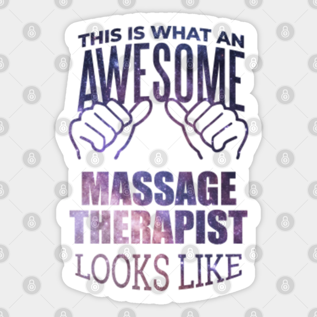 Massage Therapist Massage Therapist Sticker Teepublic